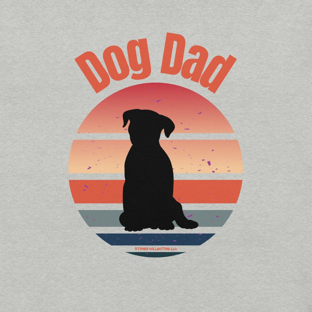 Dog dad tee logo